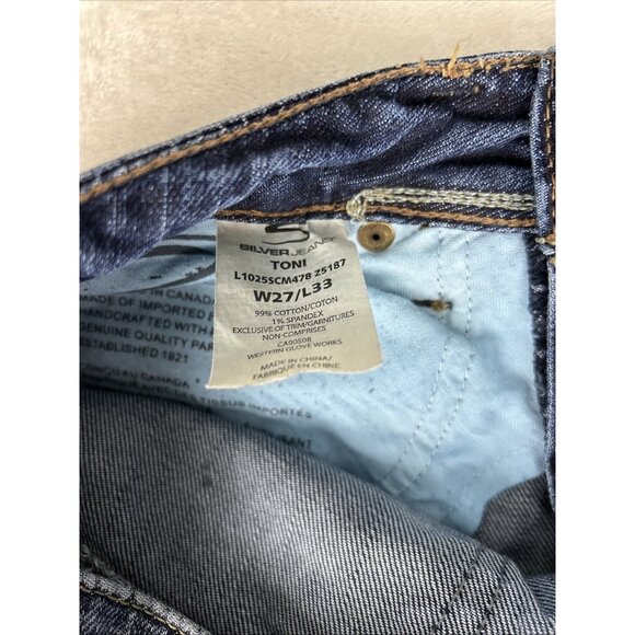 Silver Jeans Toni Women’s 27 Custom Lace Flower Modified Hippie Boho Floral - Picture 16 of 16